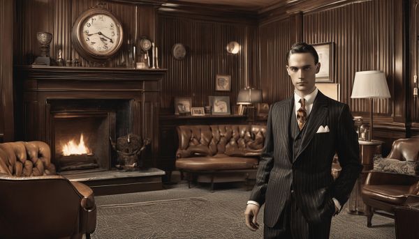 Maîtriser le style masculin des années 1920 en toute élégance