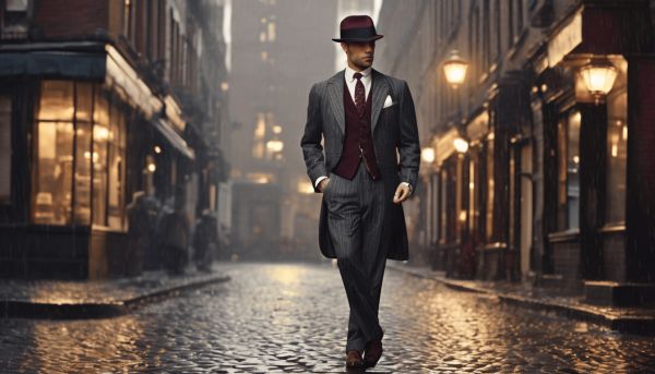 Maîtriser le style vintage des vêtements pour hommes des années 20